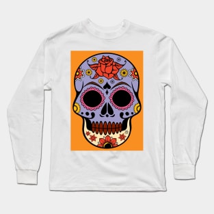 Sugar Skull 43 (Style:14) Long Sleeve T-Shirt